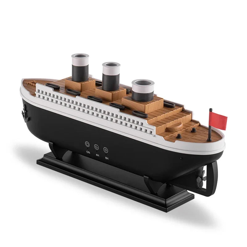 Remote Color Changing Titanic Ship Air Humidifier