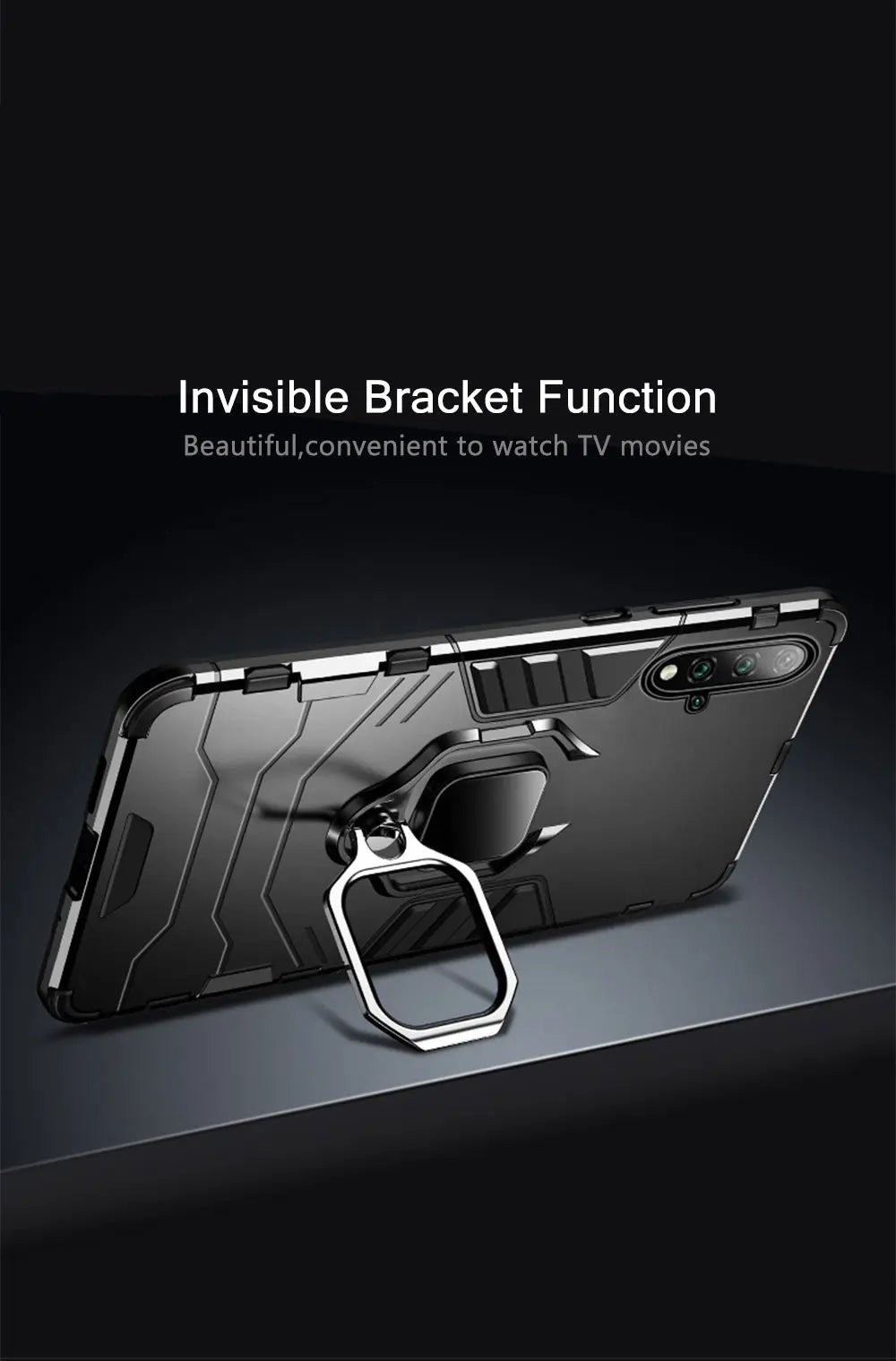 KEYSION Shockproof Armor Case For Huawei Mate 30 20 Pro P30 P20 lite P Smart Y5 Y6 Y7 Y9 2019 Phone Cover for Honor 20 Pro 10i 10 lite 8a 8X 9X