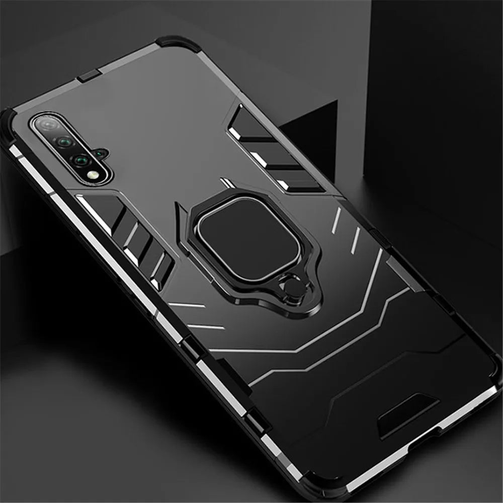 KEYSION Shockproof Armor Case For Huawei Mate 30 20 Pro P30 P20 lite P Smart Y5 Y6 Y7 Y9 2019 Phone Cover for Honor 20 Pro 10i 10 lite 8a 8X 9X