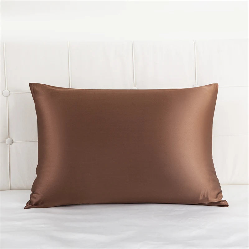 100% Natural Mulberry Silk Pillowcase Luxury 6A 25 Momme Pillow Cover for Hair and Skin With Hidden Zipper Pillow Cases