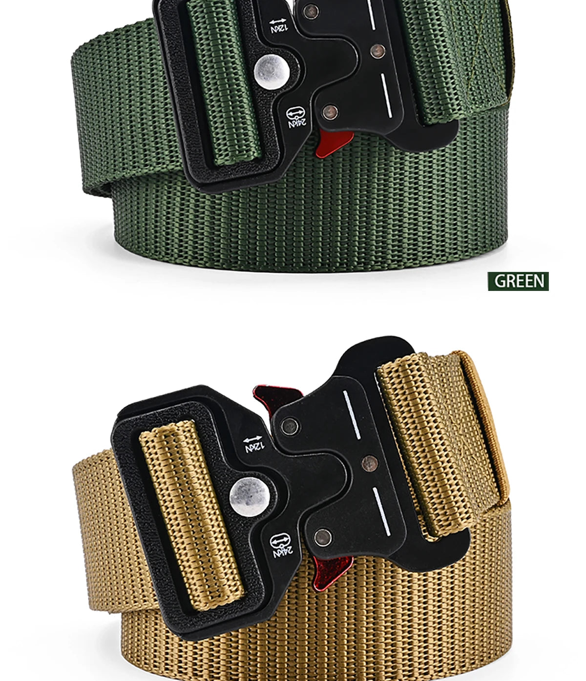 Men's Belt Outdoor Multi Function Belt High Quality Canvas For Nylon Male Luxury Belts Women's Sports Jeans Belt Neutral Belts