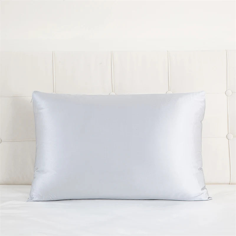 100% Natural Mulberry Silk Pillowcase Luxury 6A 25 Momme Pillow Cover for Hair and Skin With Hidden Zipper Pillow Cases