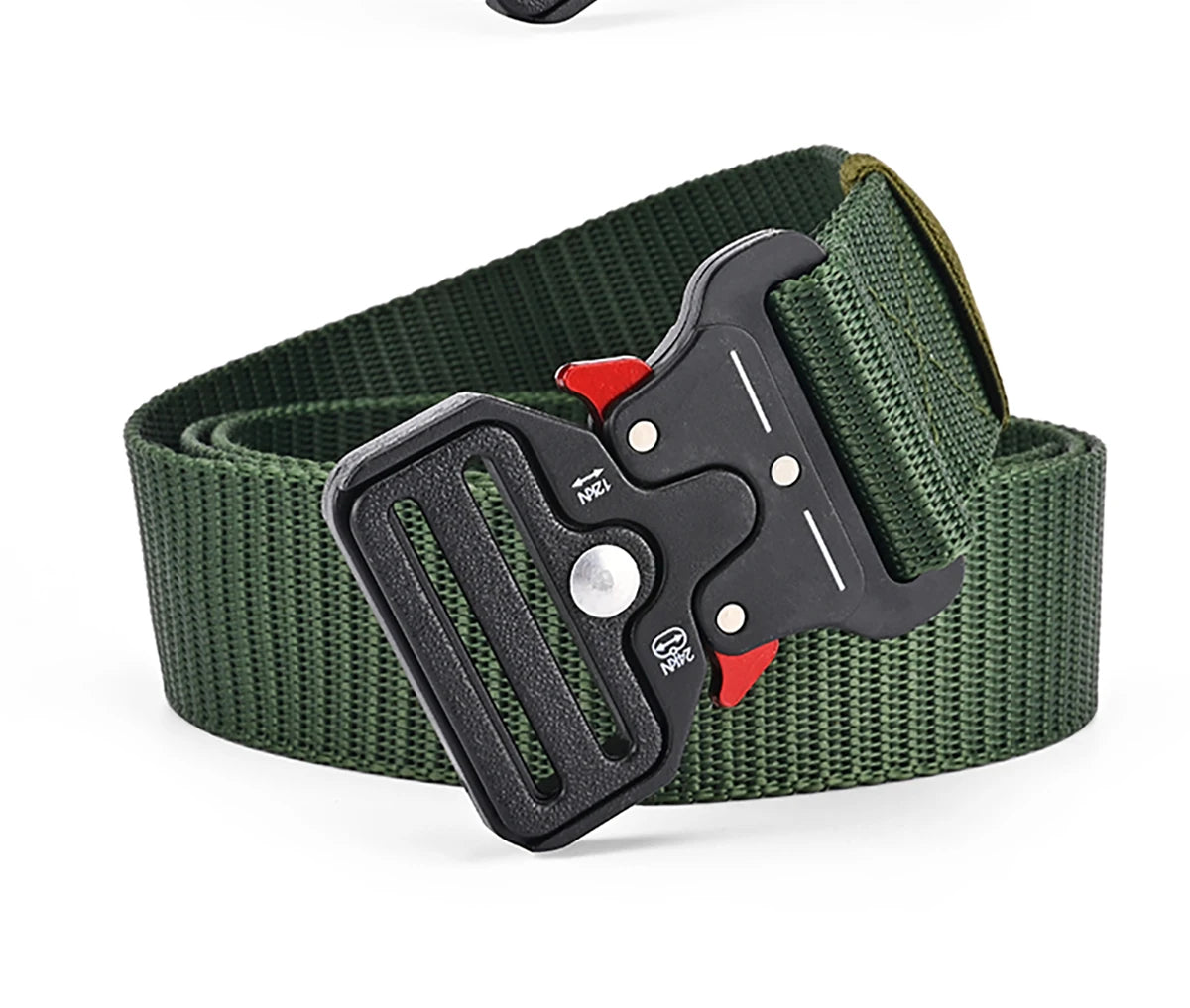 Men's Belt Outdoor Multi Function Belt High Quality Canvas For Nylon Male Luxury Belts Women's Sports Jeans Belt Neutral Belts