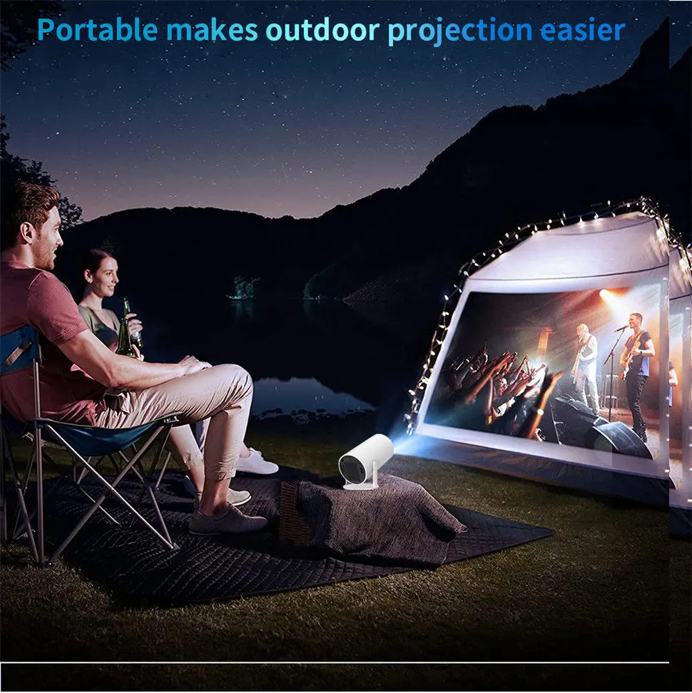 DITONG HY300 Plus HD Projector Portatil 4K 1280x720P Android Wifi LED Video Home Theater Cinema Phone Mini Games Proyector Movie