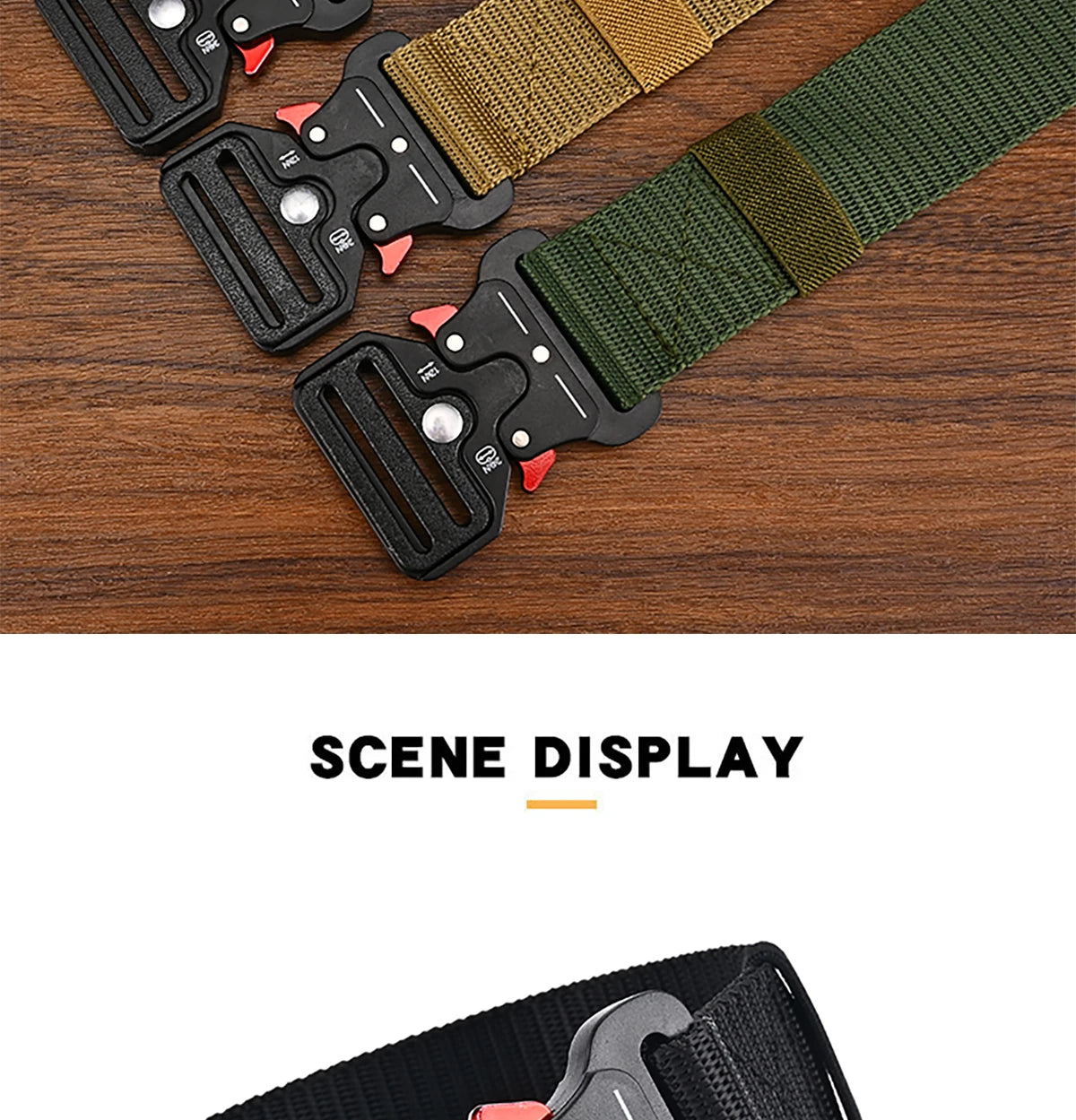 Men's Belt Outdoor Multi Function Belt High Quality Canvas For Nylon Male Luxury Belts Women's Sports Jeans Belt Neutral Belts