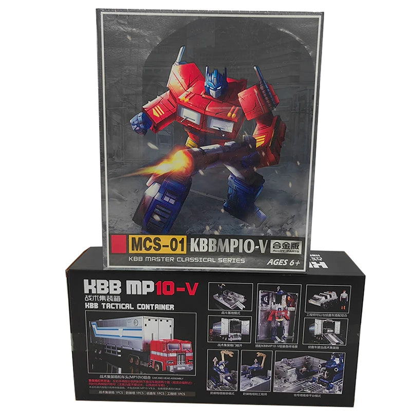 KBB KO MP10 MP10V Optimu Primal Commander Prime G1 Transformation Masterpiece Action Figure Toy Model MP Deformation Car Robot