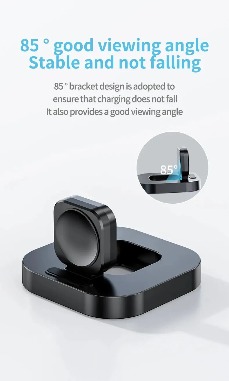 Magnetic Wireless Watch Charger Station Dock for Apple Watch Series IWatch S8 Ultra 7 6 5 4 Portable Fast Charging Base Bracket