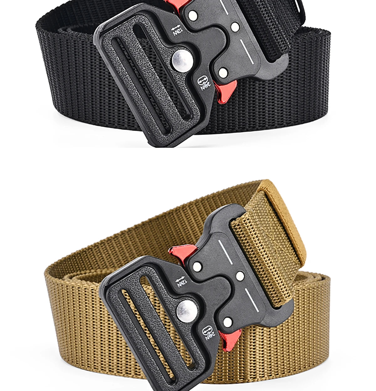 Men's Belt Outdoor Multi Function Belt High Quality Canvas For Nylon Male Luxury Belts Women's Sports Jeans Belt Neutral Belts