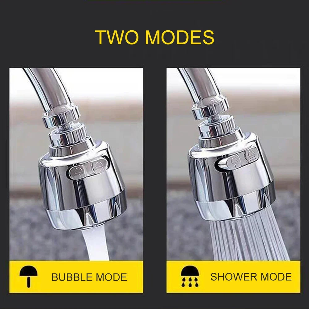 Kitchen gadgets 2/3 Mode Faucet 360 Degree Rotation Filter Extension Tube Shower Water Saving Tap Universal Kitchen  Accessories