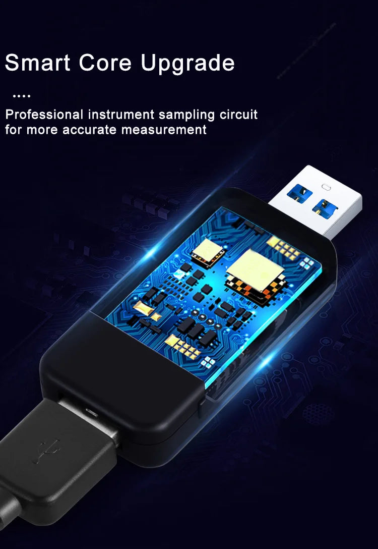 10 in 1 USB Tester DC Digital Voltmeter Amperimetro Current Voltage Meter Amp Volt Ammeter Detector Power Bank Charger Indicator