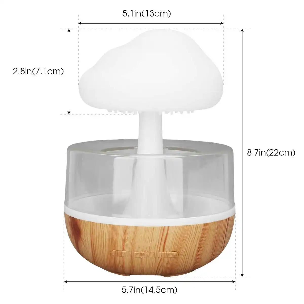 Mini Air Humidifier USB Electric Aroma Diffuser Essential Oil Purifier Aromatherapy Mist Maker Lights For Car Home Bedroom