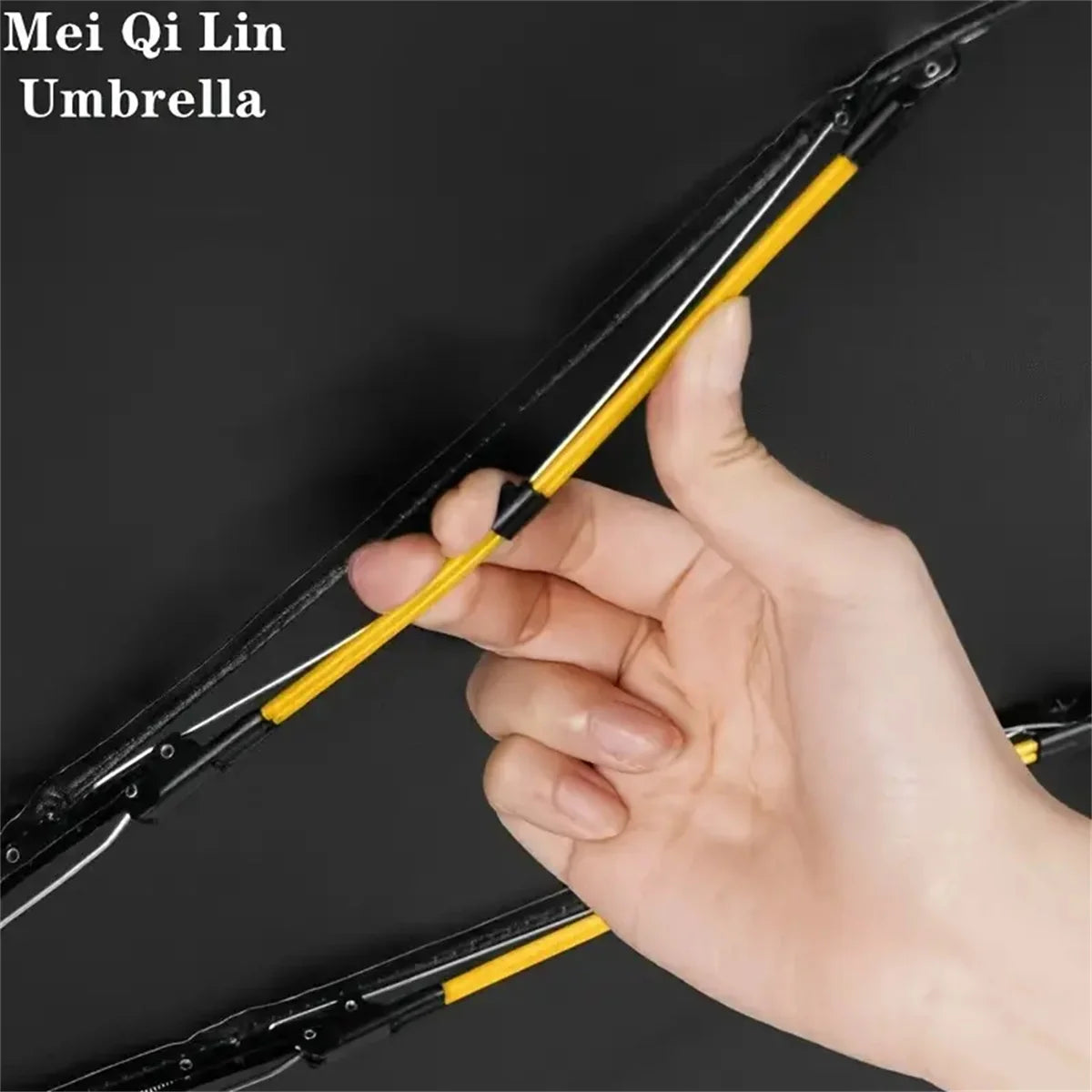 12 Bone Black Glue Fully Automatic Umbrella with Thick and Durable Keel Three Fold Umbrella Uv Resistant Folding Umbrella