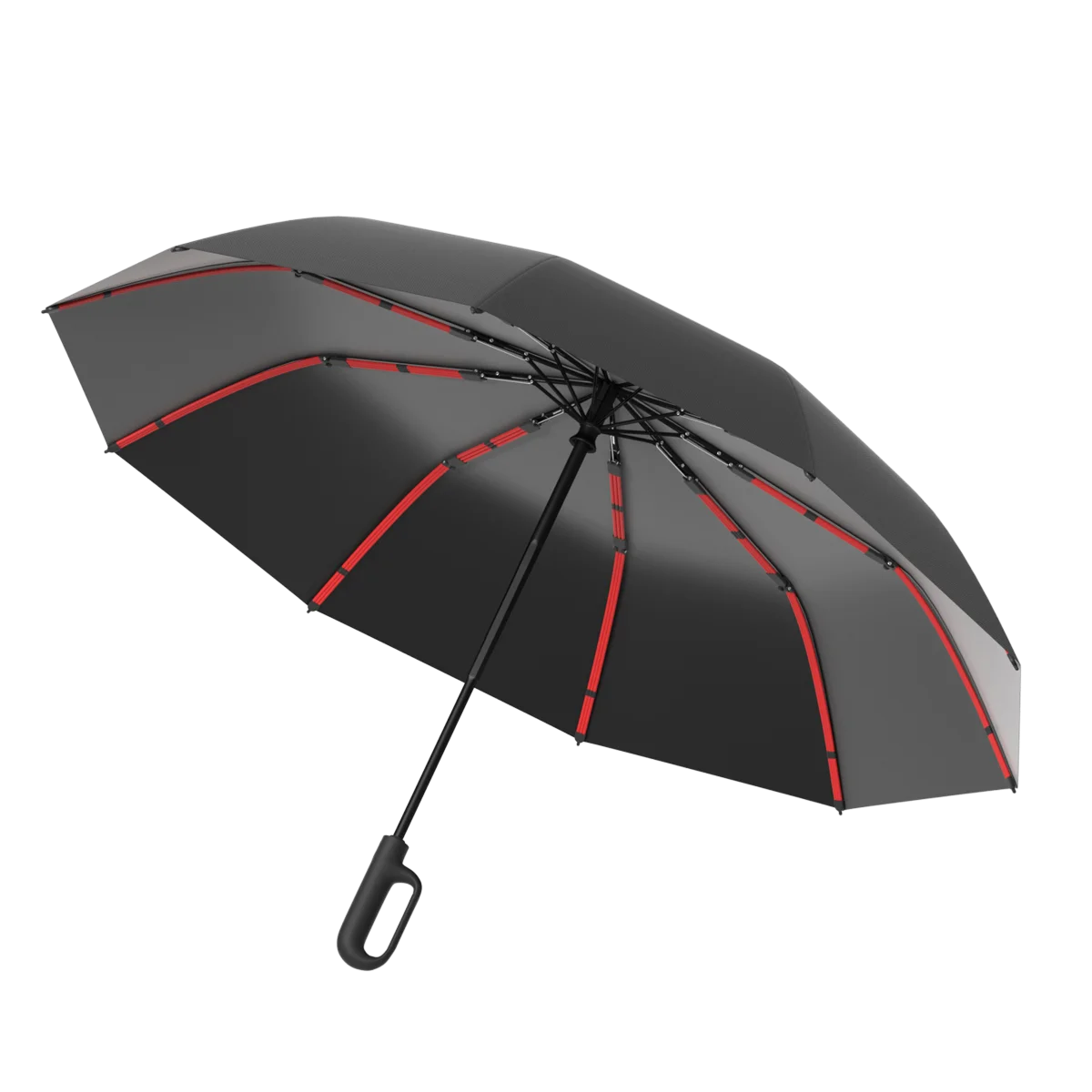 1 Handle Fully Automatic Folding Umbrella with Buckle, Easy to Carry Larger, Thicker and Sturdy. Suitable for Men and Women, Portable and Windproof, Double-Layer Windproof, Various Umbrella Bones, Snap or Rotating Handles, Va