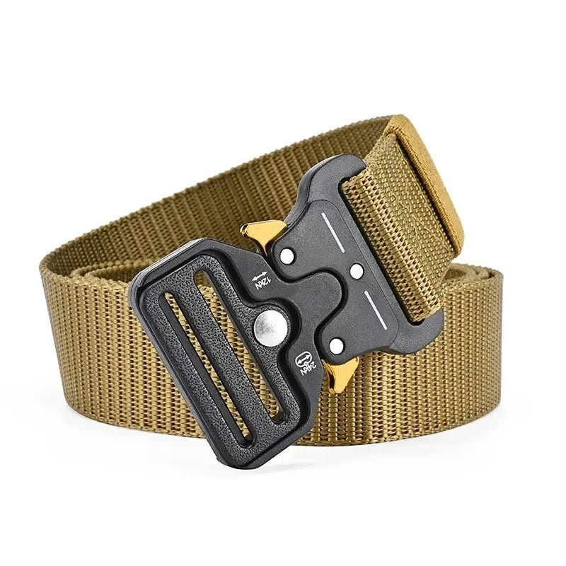 Men's Belt Outdoor Multi Function Belt High Quality Canvas For Nylon Male Luxury Belts Women's Sports Jeans Belt Neutral Belts