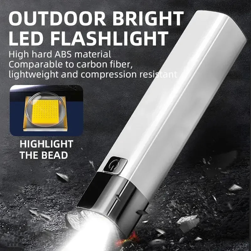 Flashlight Rechargeable Flashlights for Home Useful Gadgets Mini Led Flashlight With Usb Charging Powerful Mini Portable Torch