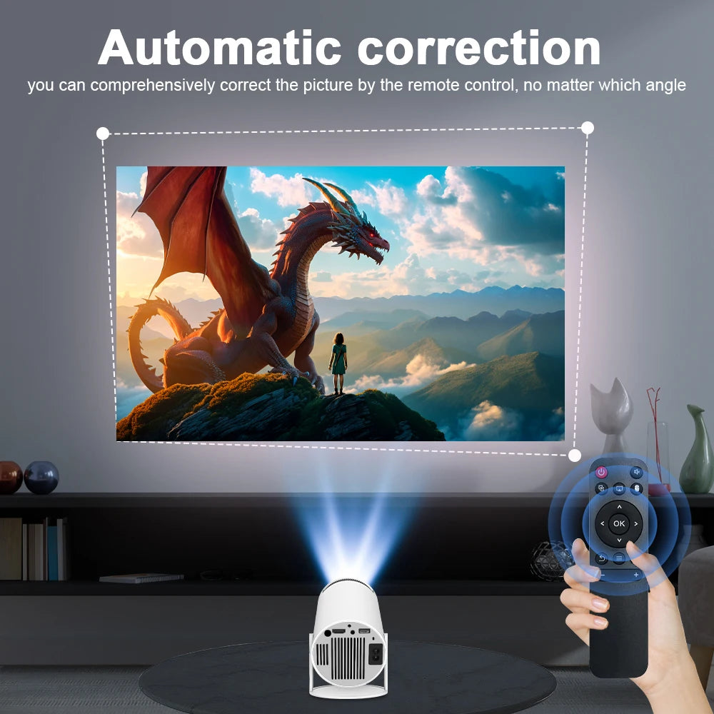 Magcubic Projector HY300 PRO 4K Android 11 Dual Wifi6 260ANSI Allwinner H713 BT5.0 1080P 1280*720P Home Cinema Outdoor Projetor