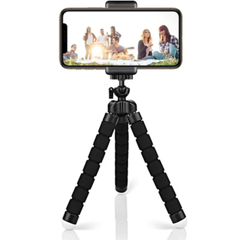 Mini Universal Photography Octopus Tripod Monopod Phone Mini Camera Phone Webcam Holder Clip Smartphone Monopod Tripe Stand